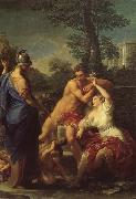 Pierre-Paul Prud hon Innocence Choosing Love over Wealth oil painting reproduction